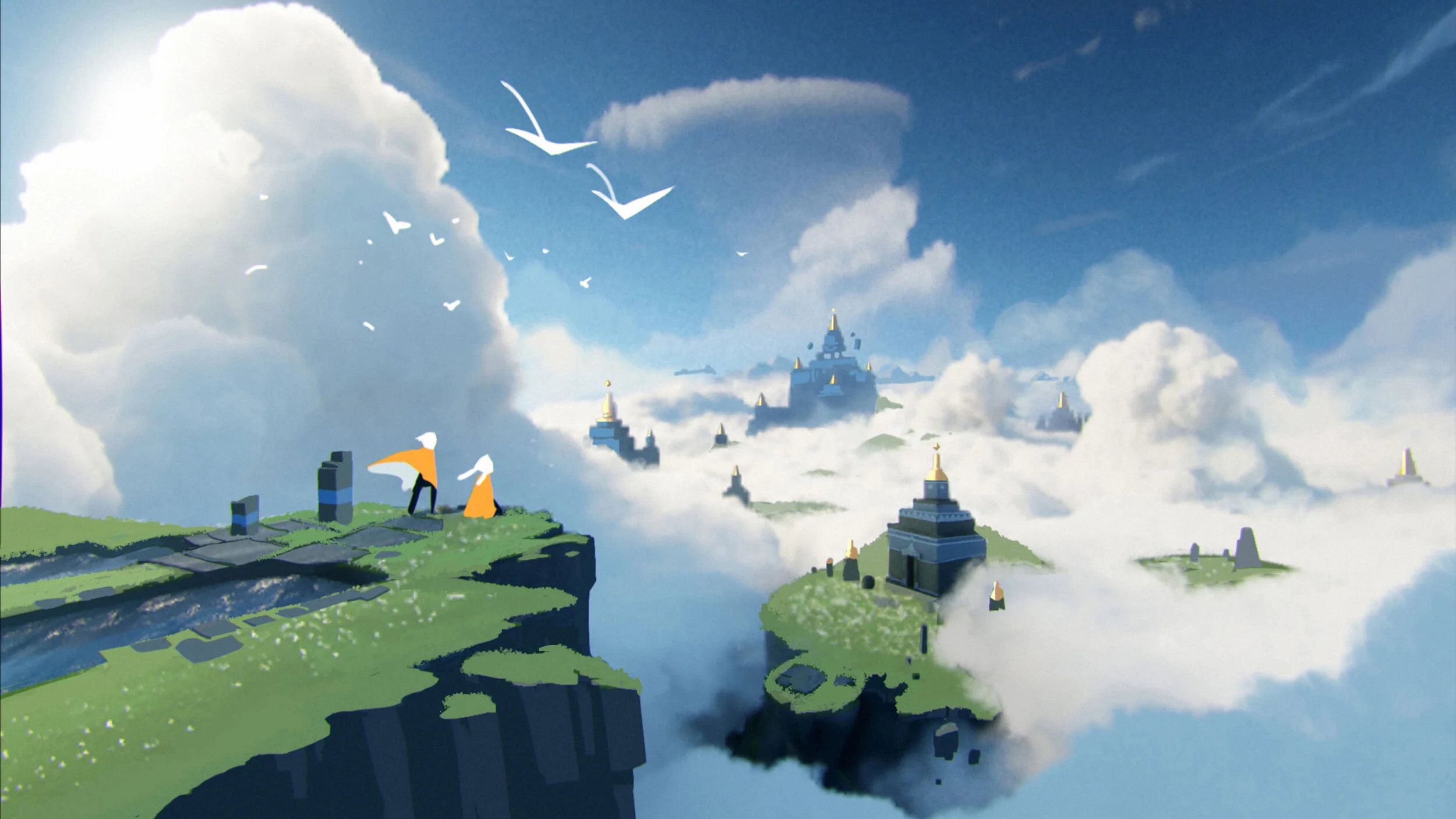 Sky children of the Light пейзажи