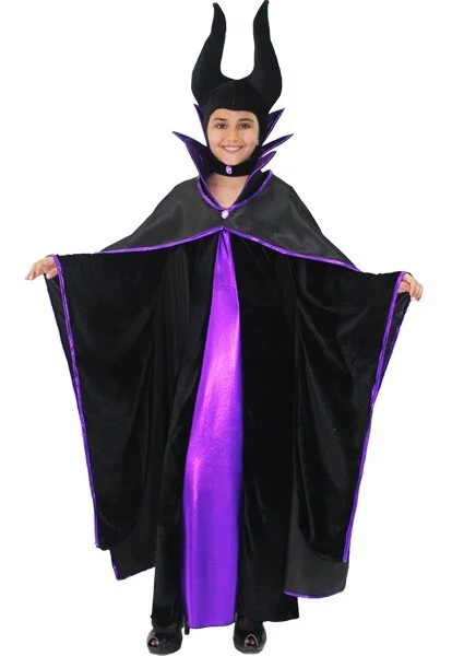 9-11 anni Abito Malefica Costume Malefica per bambini Abito di