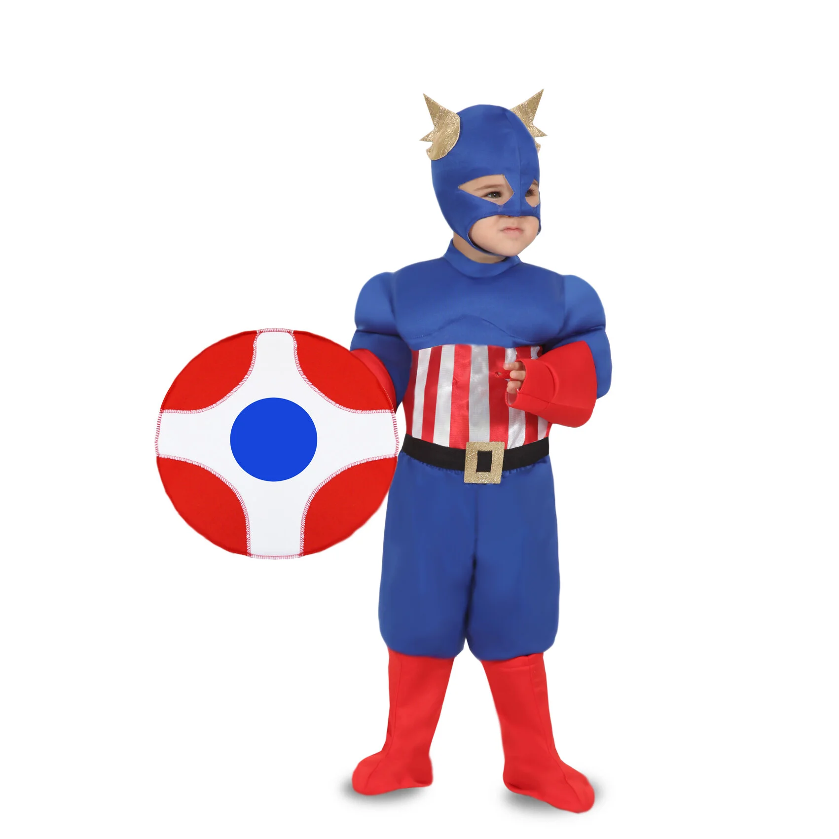 Costume carnevale capitan america best sale