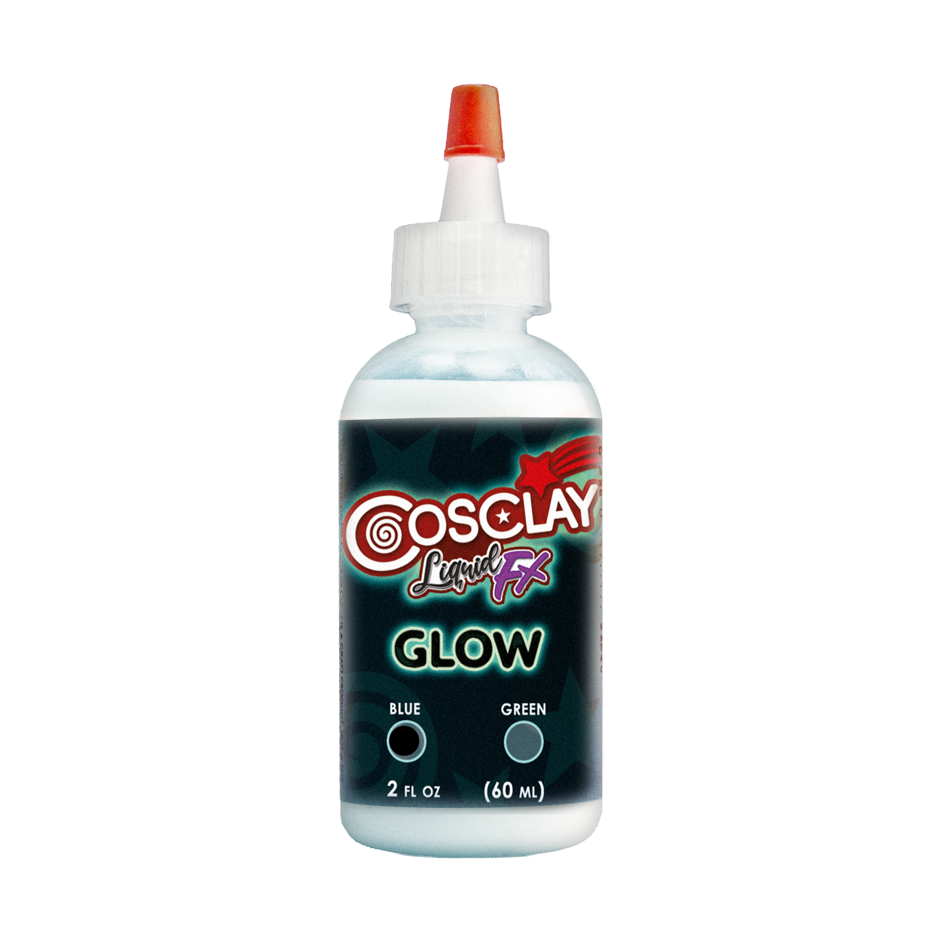 Mevrouw Tether Permanent NEW Cosclay Liquid FX GLOW — Cosclay