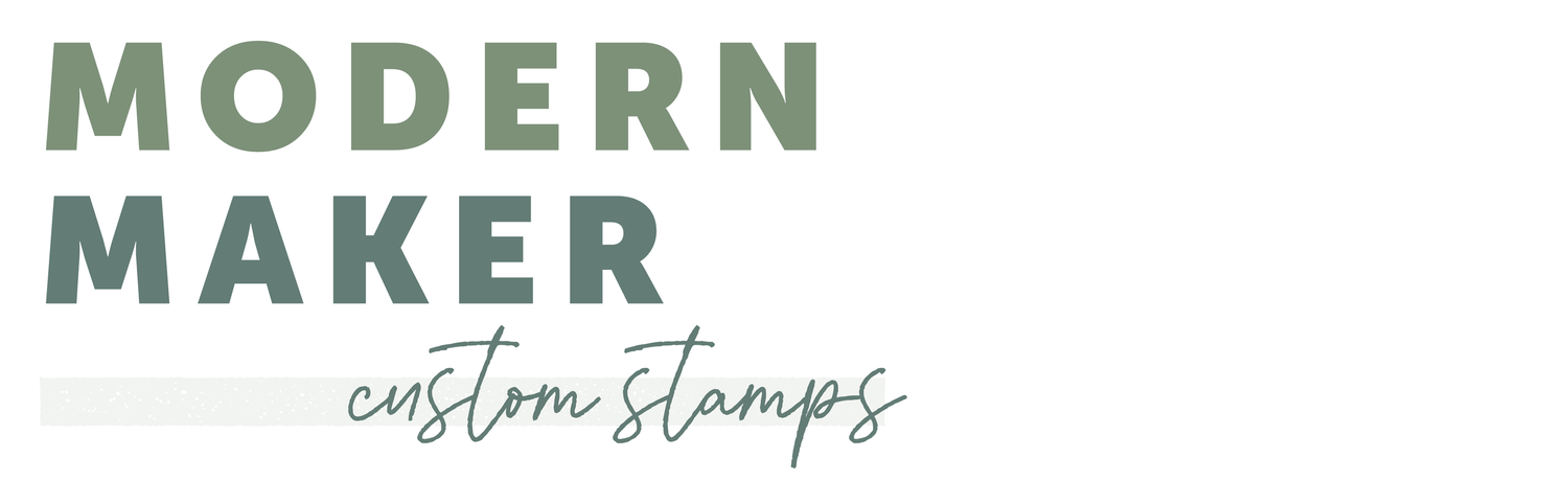 Modern Maker Stamps