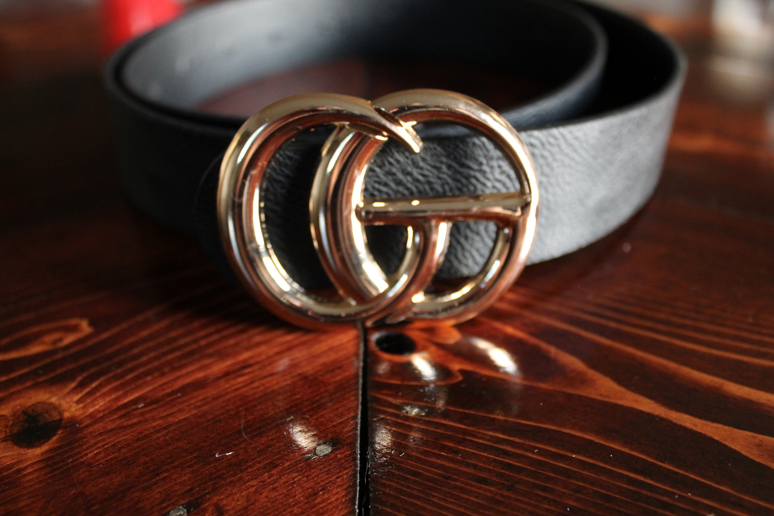 designer inspired belts