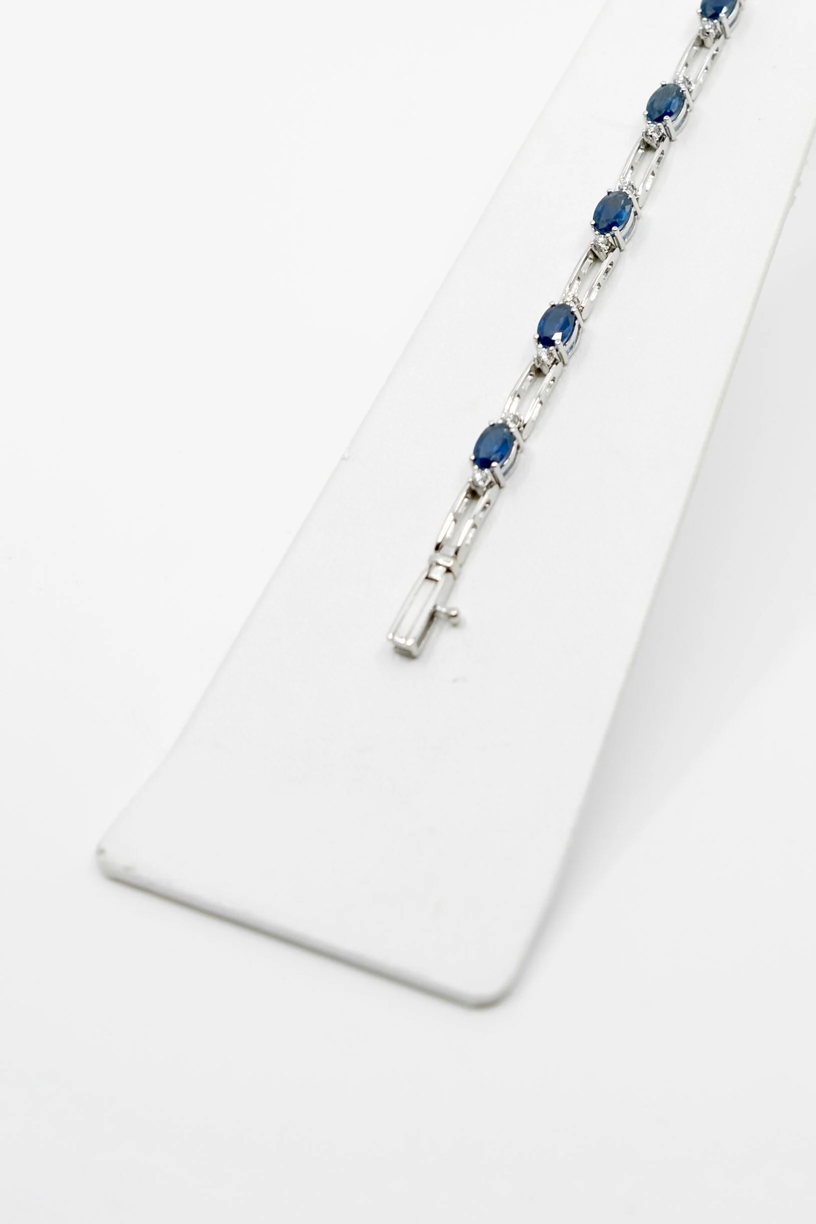 Sapphire and Diamond Bracelet — Stones 