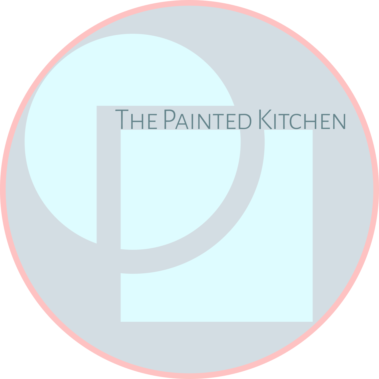 The painted Kitchen
