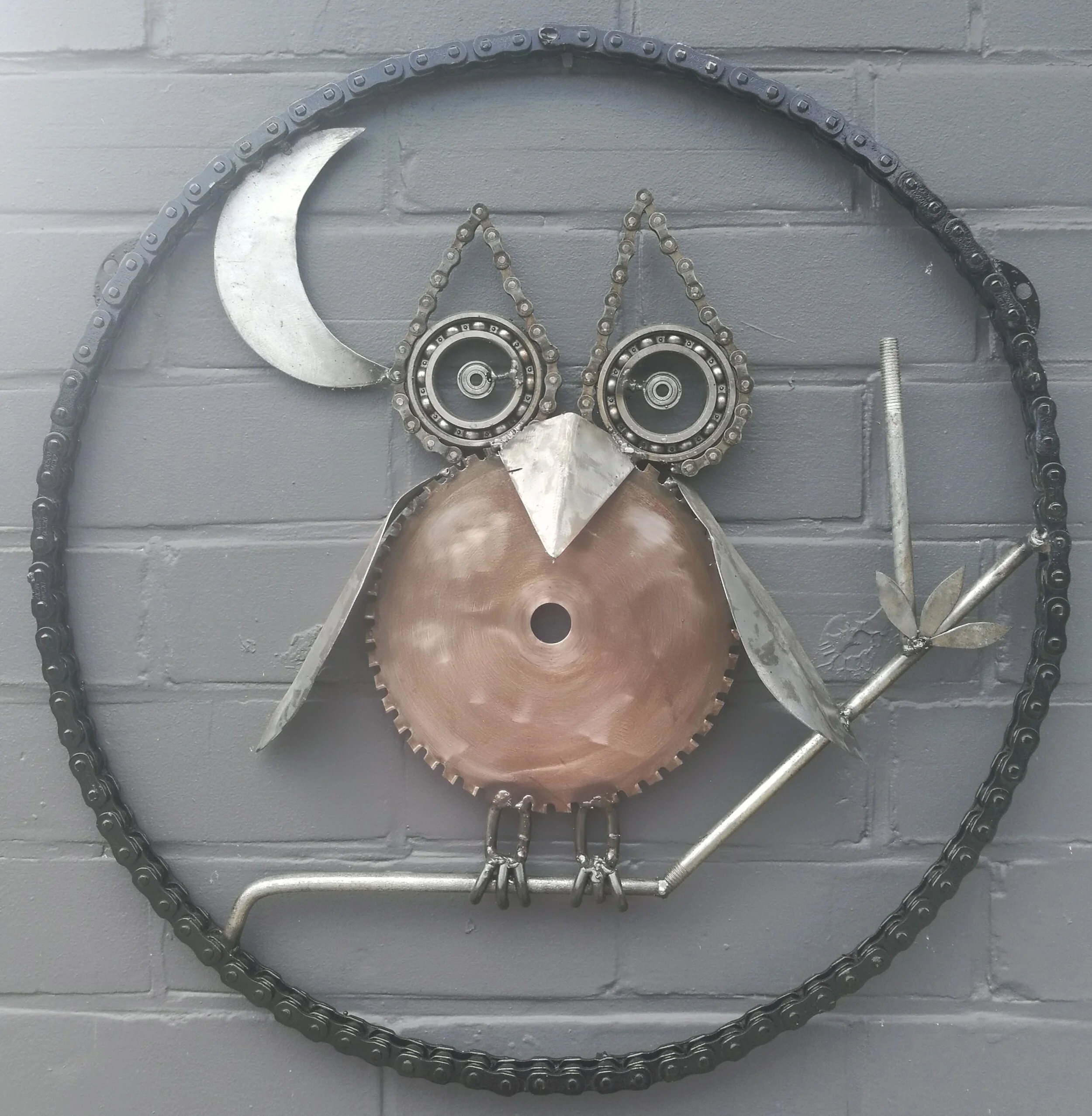 Featured image of post Scrap Metal Owl Sculpture
