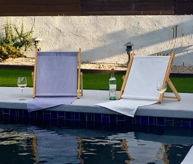 Vintage pool chair new arrivals