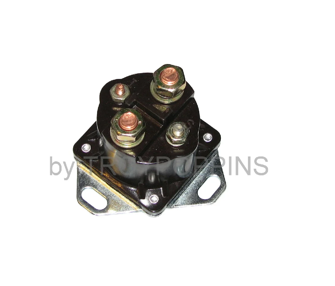 One 1 New 12v Flat Starter Solenoid Switch With Four Posts To Replace Cushman Part 8063 8067 8137 Or 8673 X Treme Distributing Llc