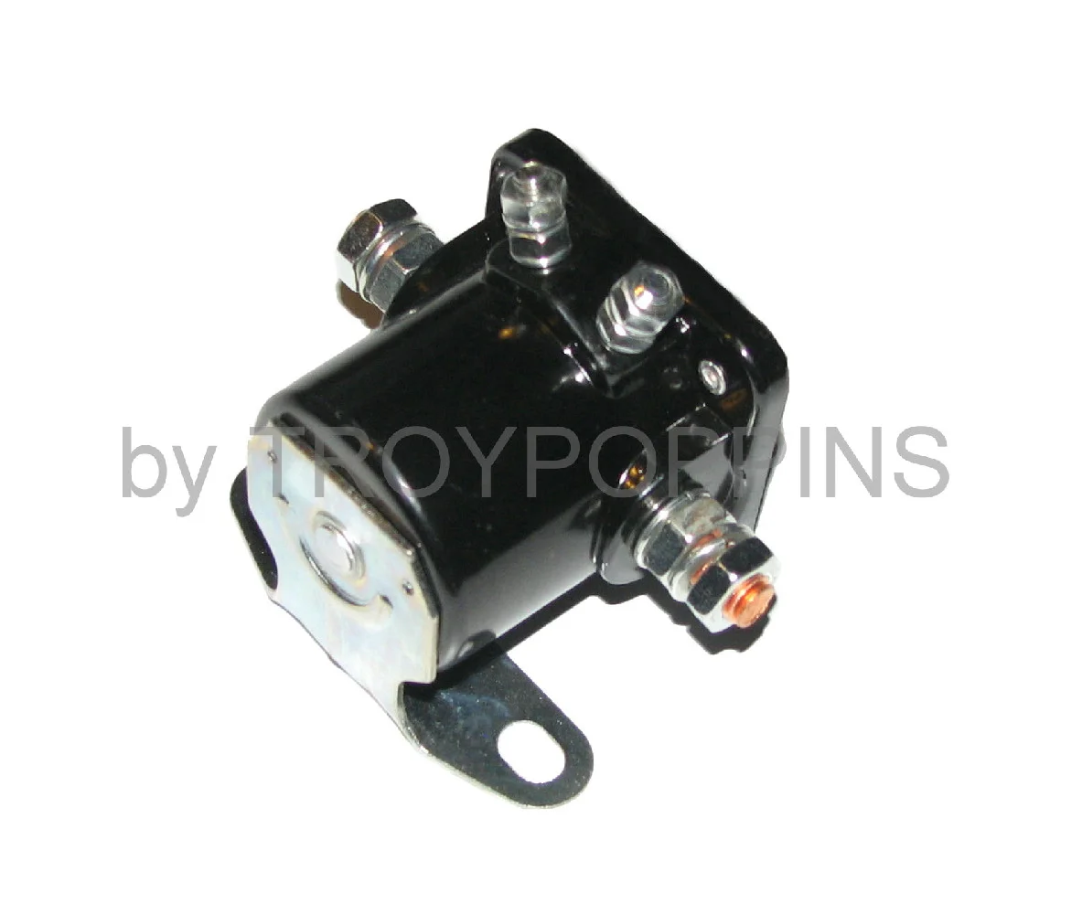 One 1 New 12v Starter Solenoid Switch Round Type To Replace Cushman Part 8063 8067 8137 Or 8673 Truckster Haulster X Treme Distributing Llc