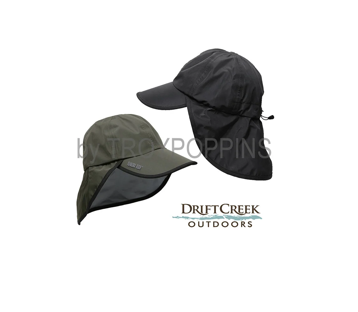 hat with neck cape