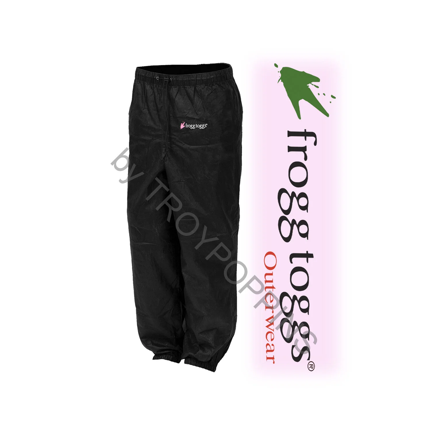 Frogg Toggs Pro Action Rain Pants Black