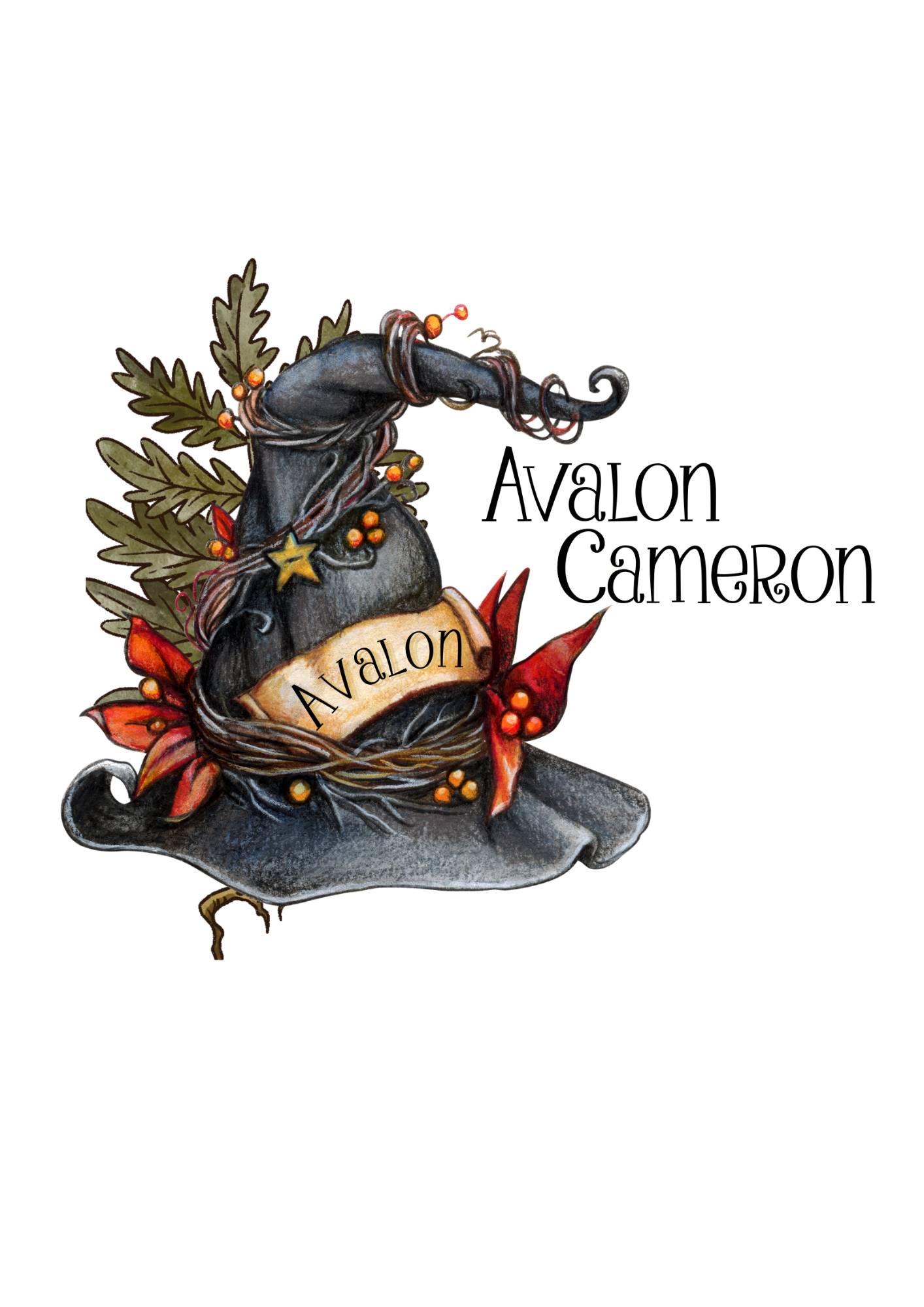 Avalon Cameron the Folk Witch, Tarot Teacher, Book Lover