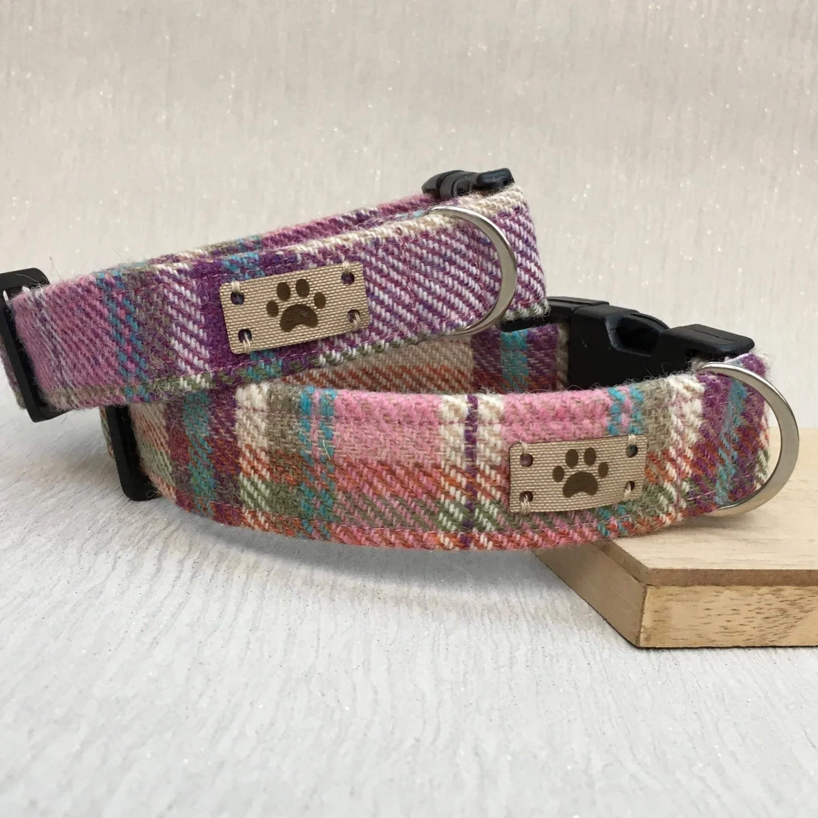Tweed collar top