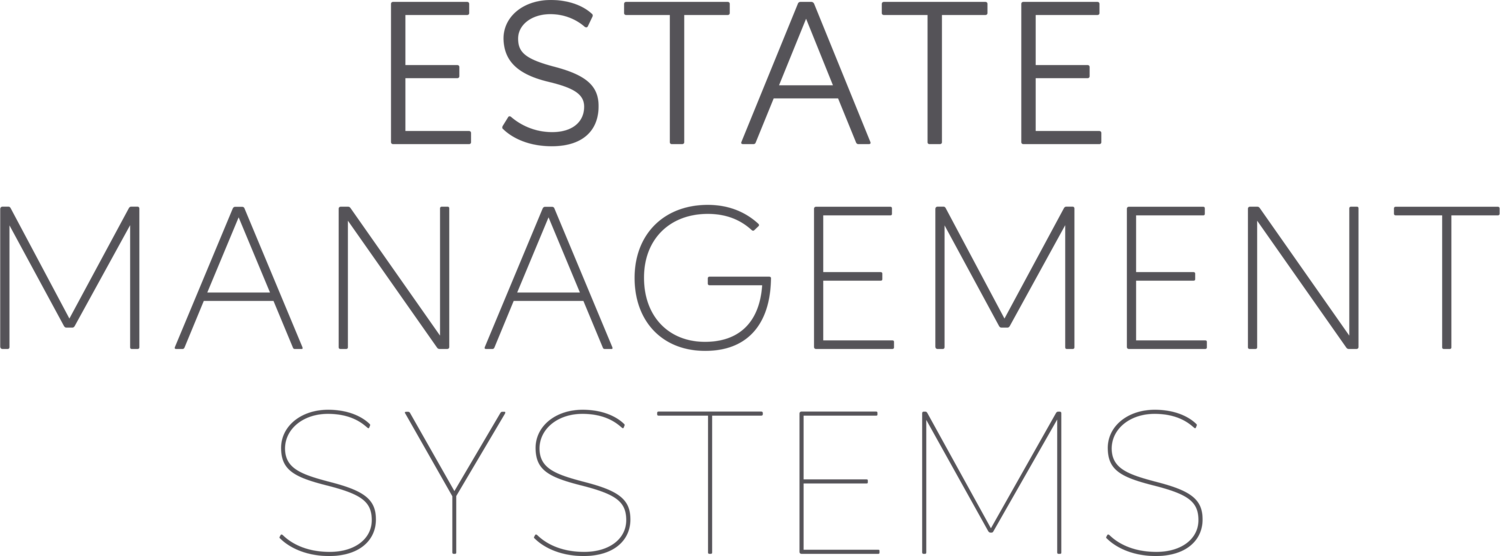 Estate Management Systems