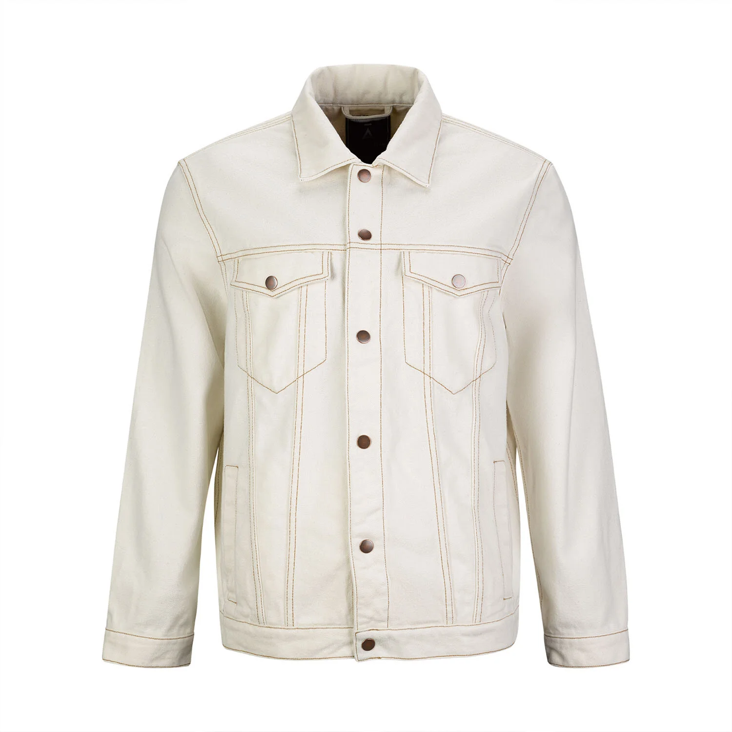 raw denim trucker jacket