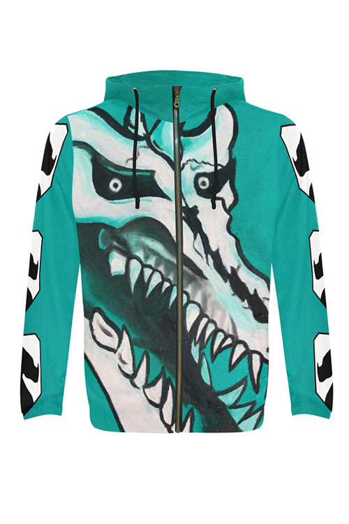 green dragon hoodie