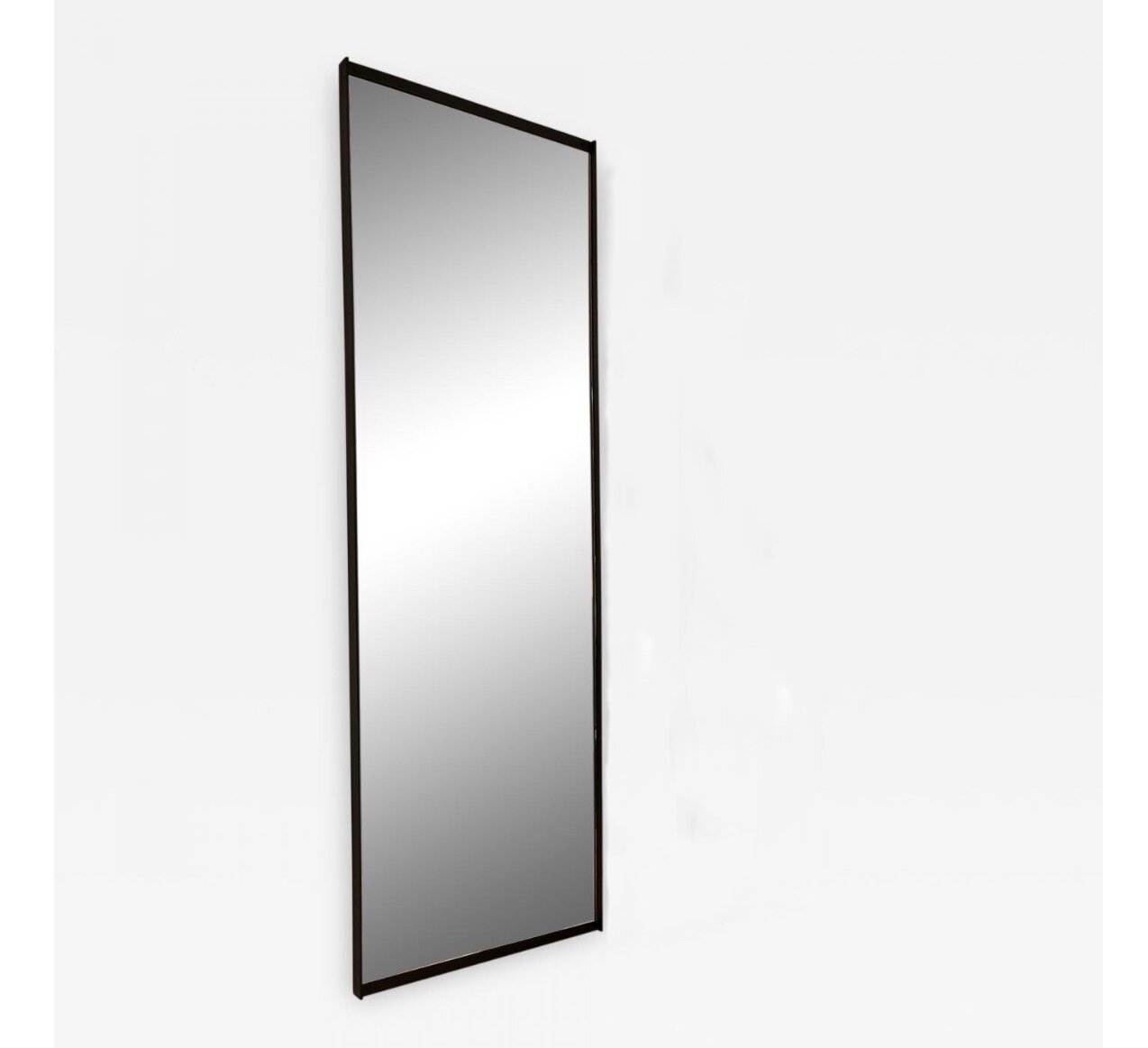 Large metal frame wall mirror — North Front Gallery