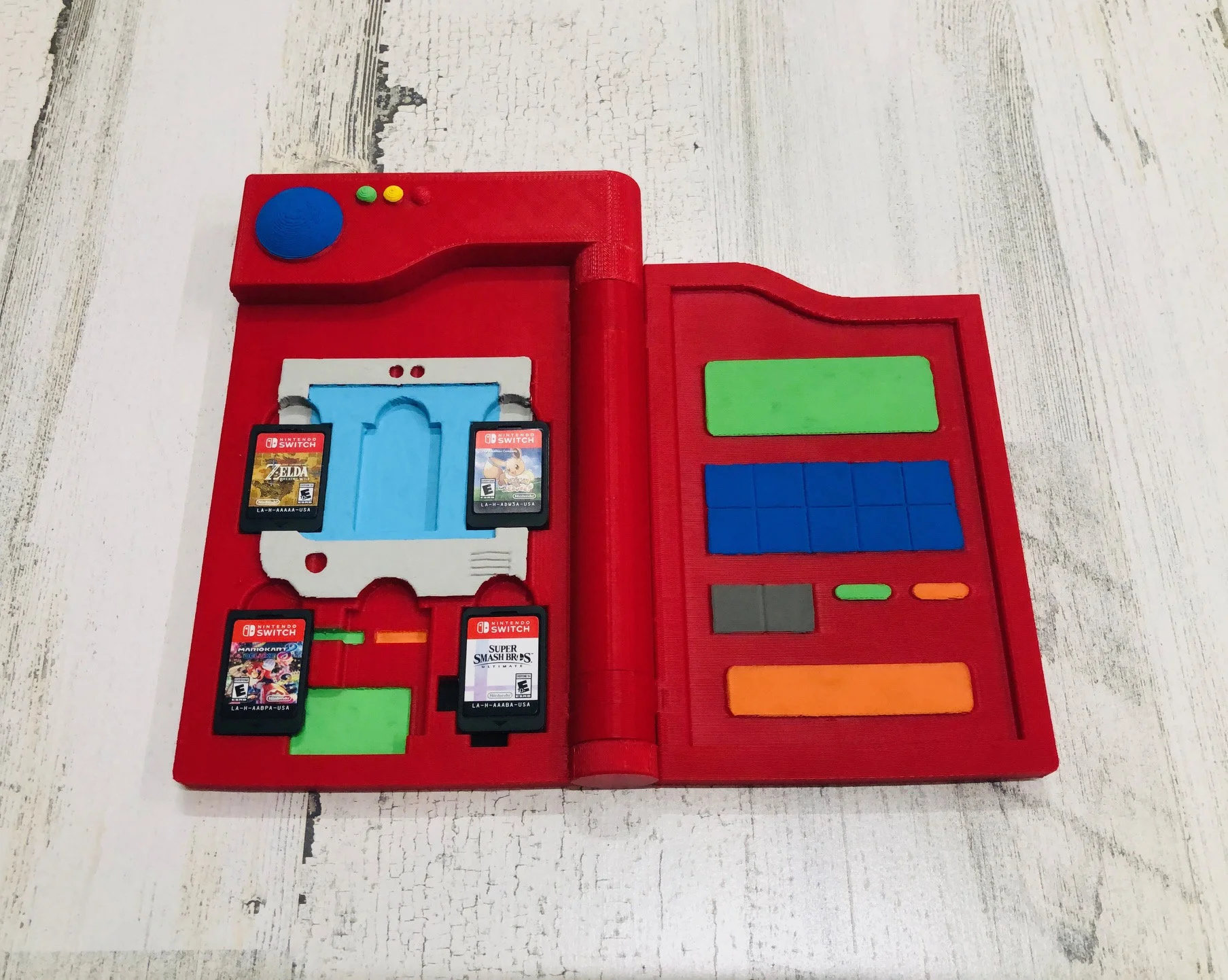 Pokemon Pokedex Switch Game Case 3d Printed Cosplay Senpai3d