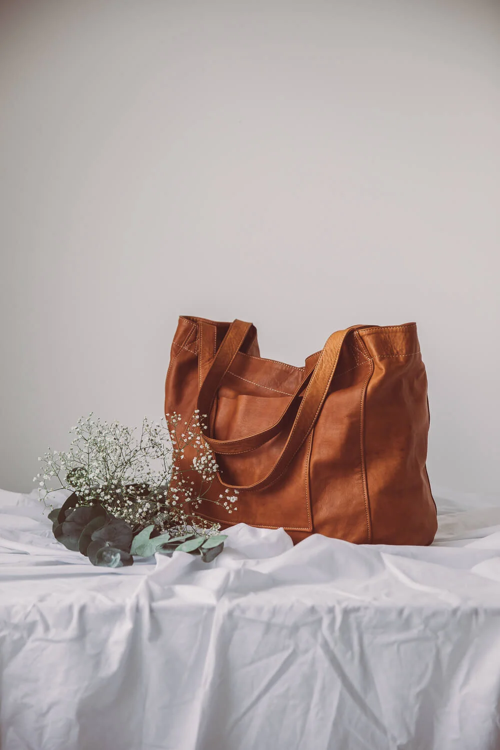 soft leather tote bags