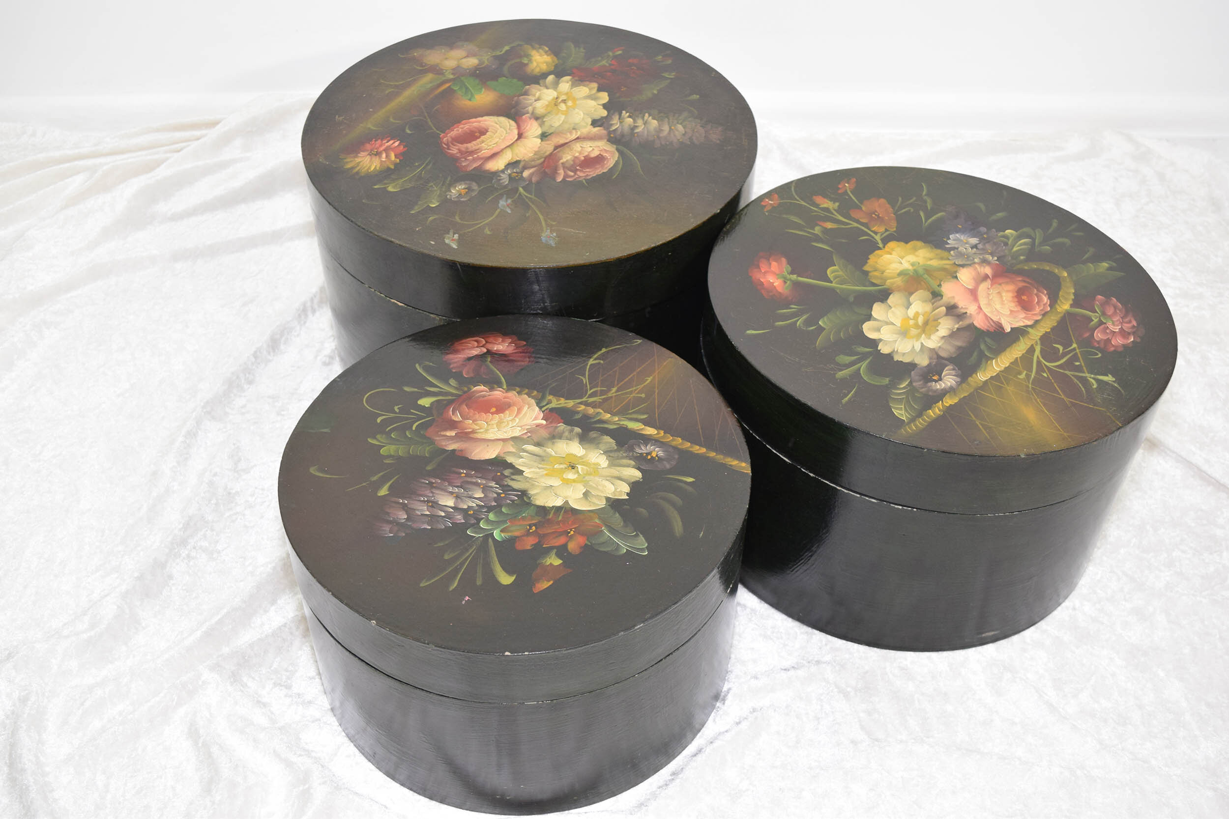 Hat Boxes, Victorian Style Hatboxes