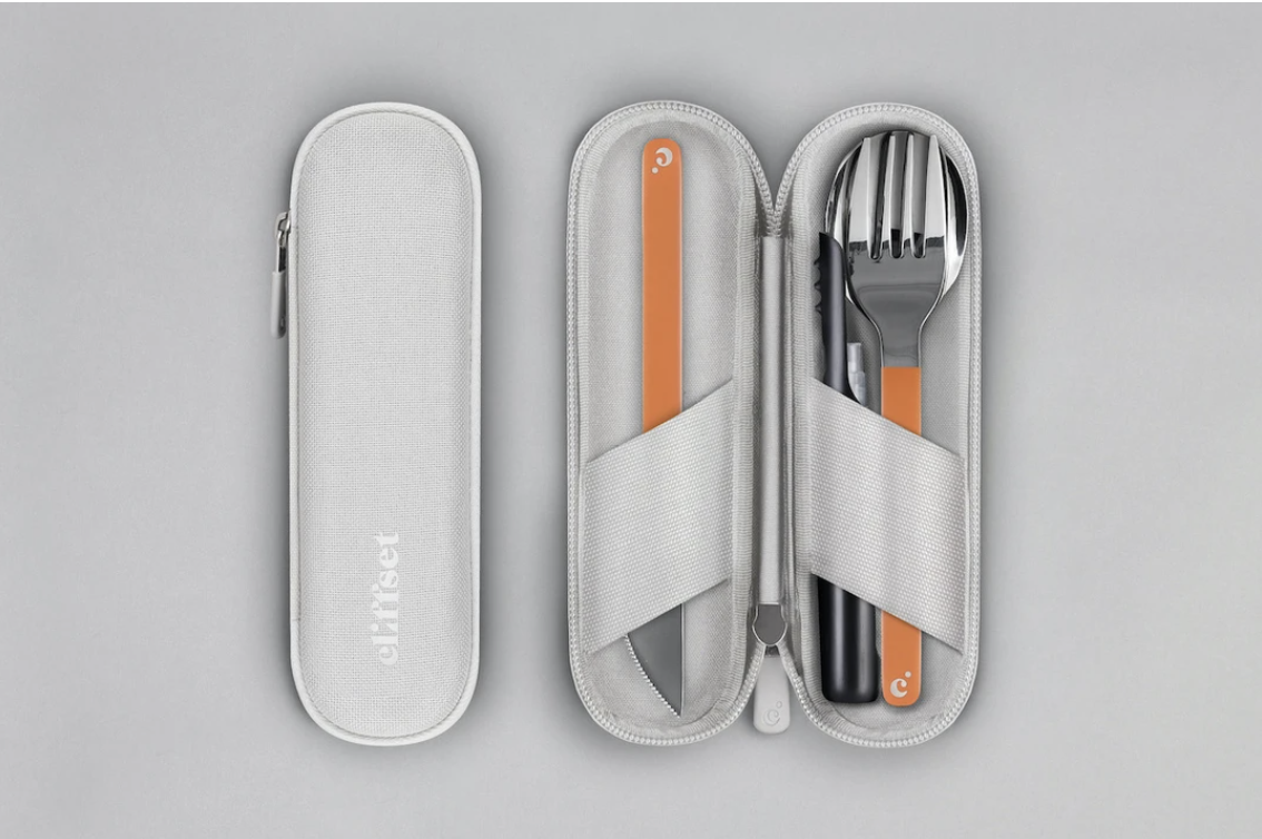 Cliffset's Portable Silverware Set Has a Built-In Dishwasher