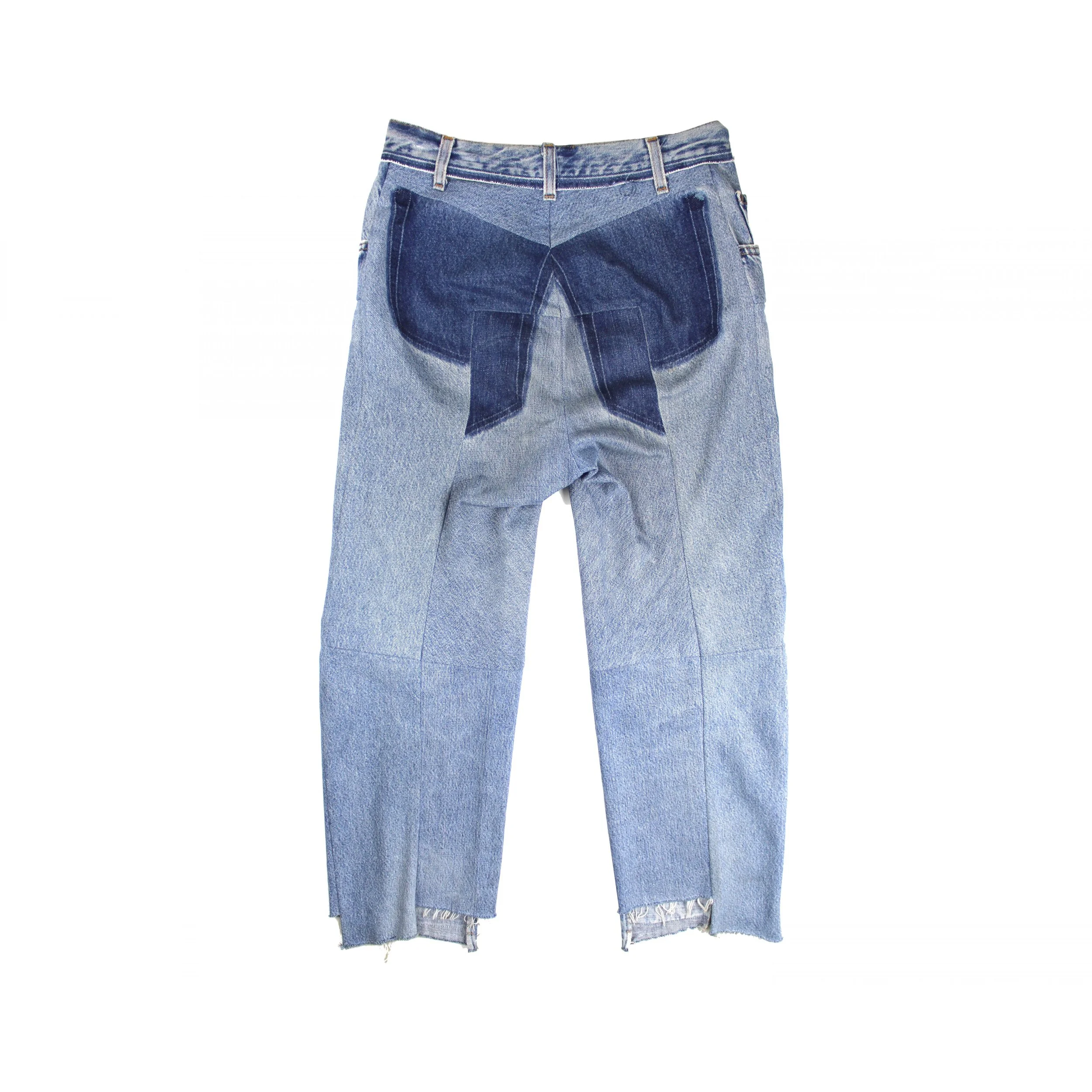 vetements x levi's reworked jeans