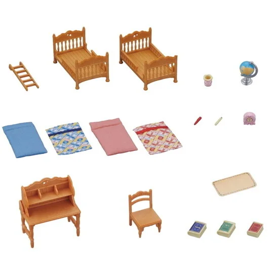 sylvanian bedroom set
