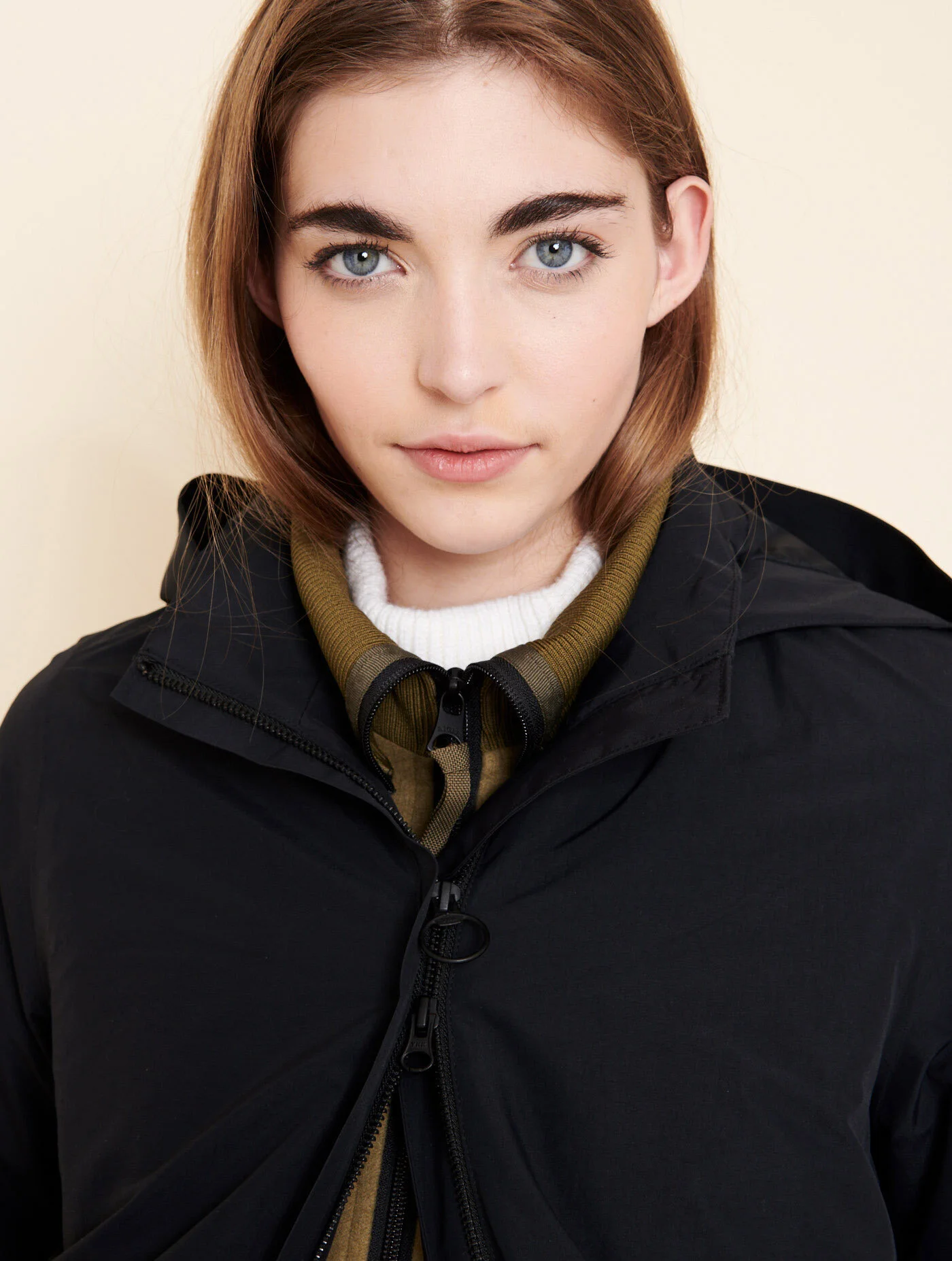 Aigle Fardel waterproof coat in Noir 