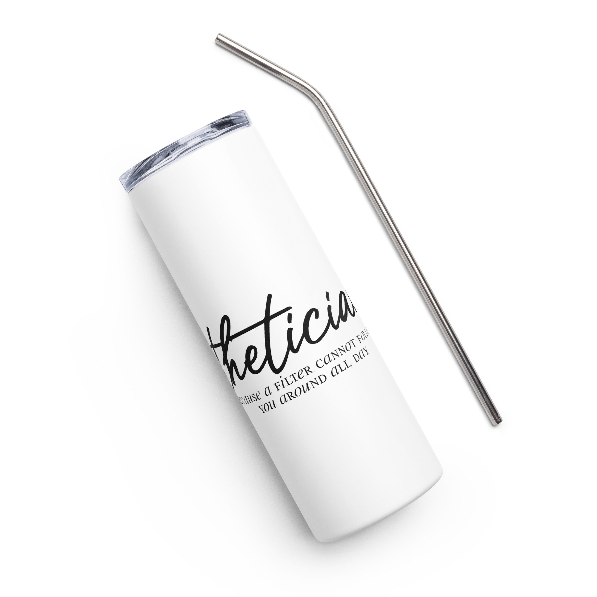 This Esthetician Runs on Jesus and Coffee Stainless Steel Tumbler —  Lancaster’s Luxe Lashes