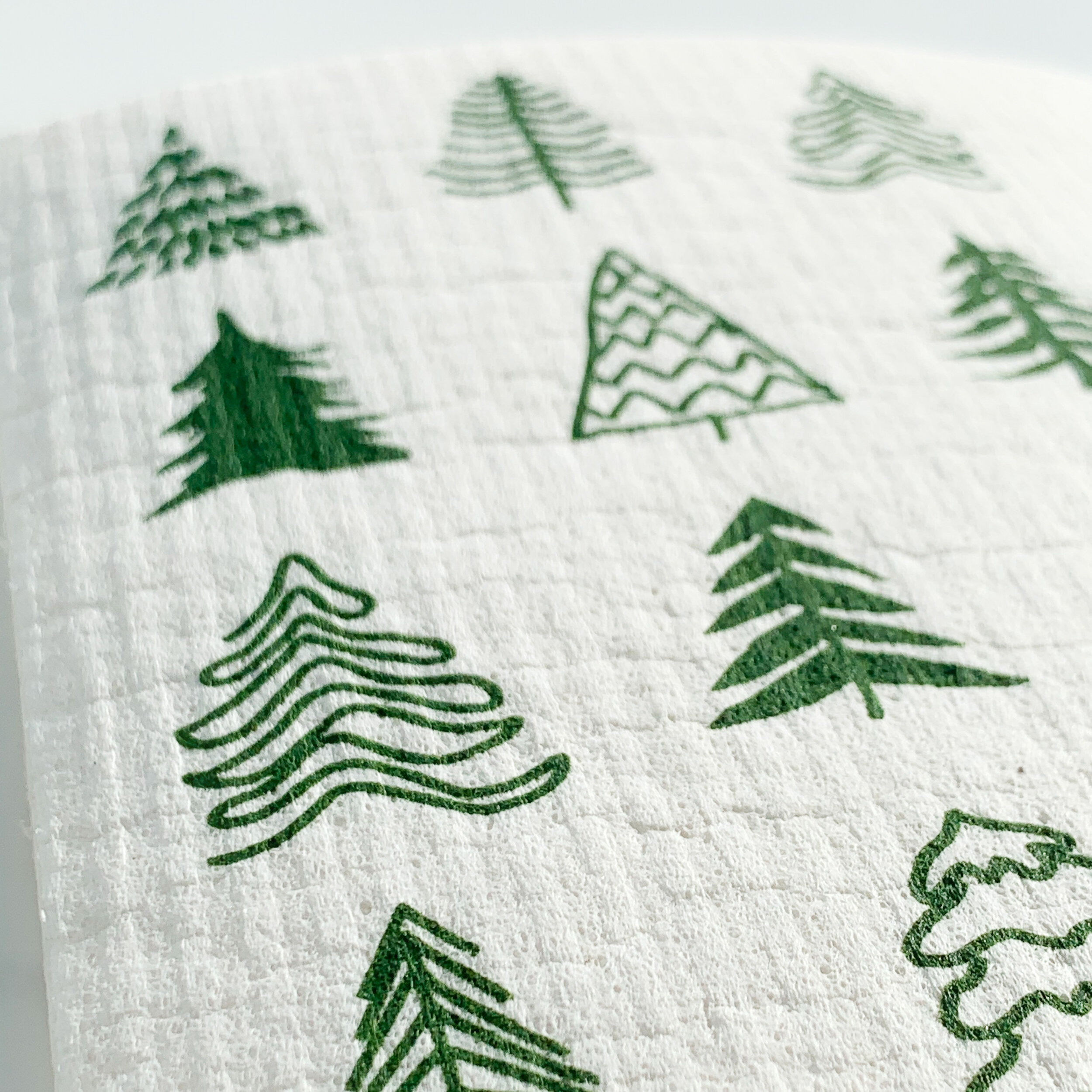Swedish Dishcloths replace sponges & paper towels. US designed/printed –  Three Bluebirds Swedish Dishcloths