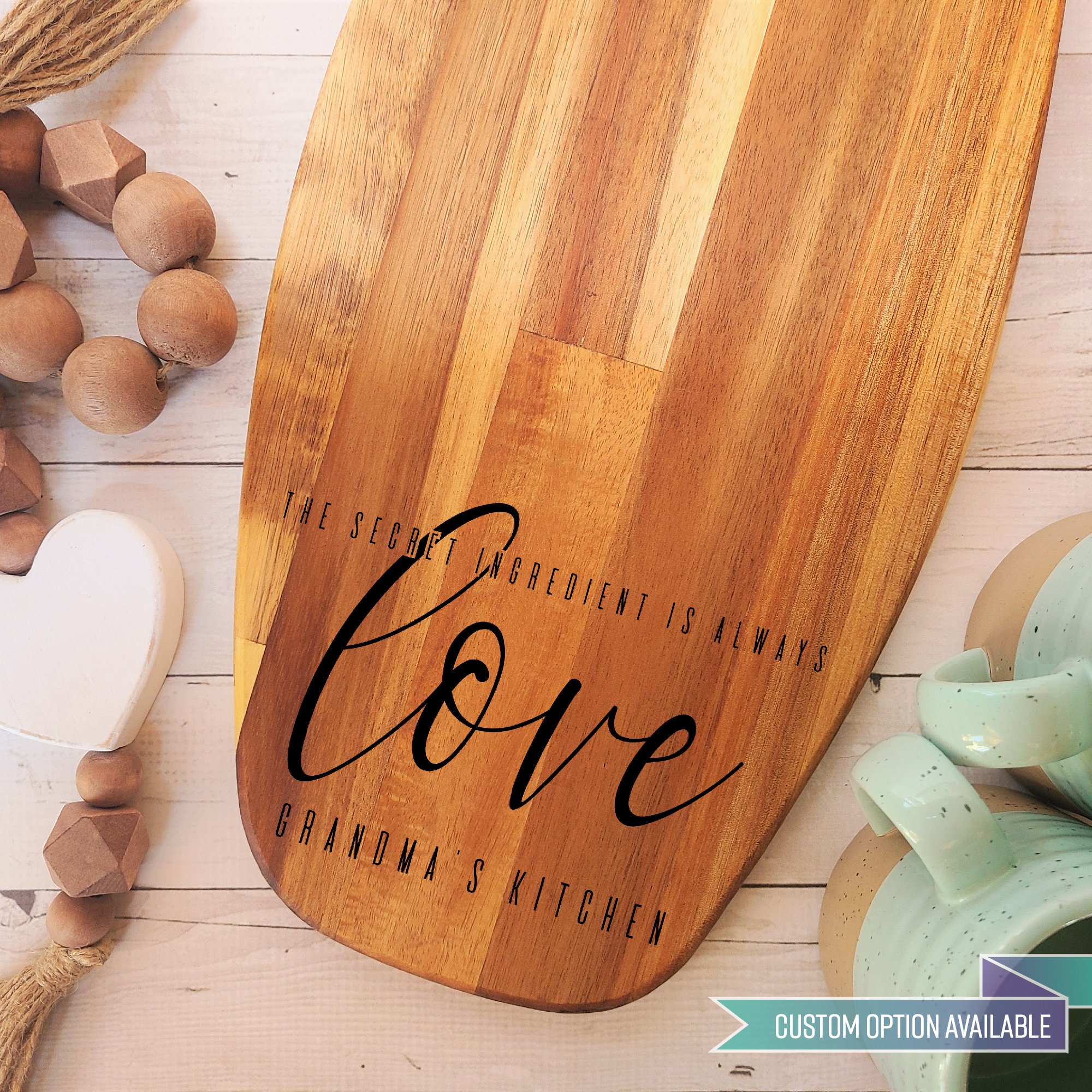 Optional Wooden cutting board, For Kitchen