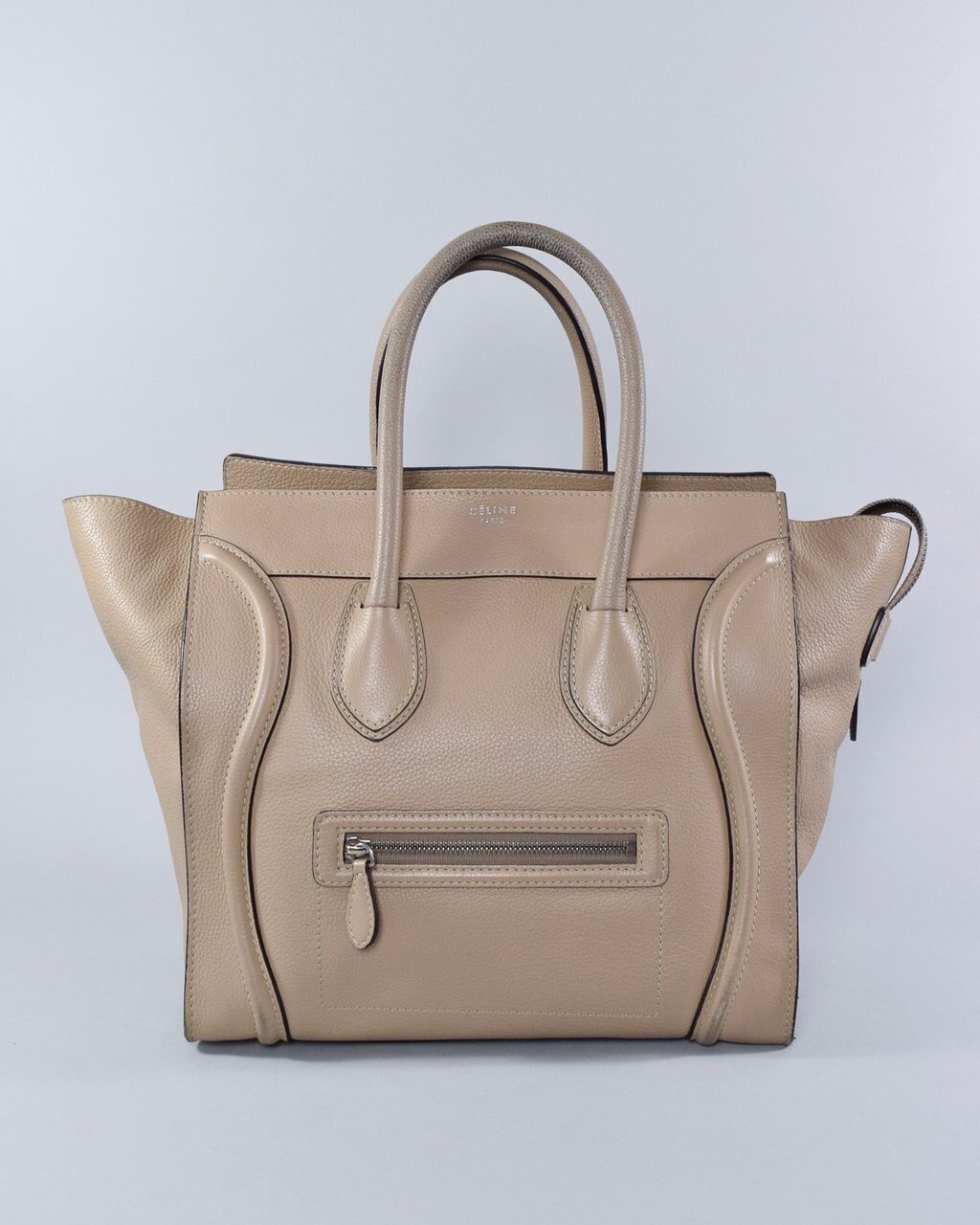 celine luggage taupe