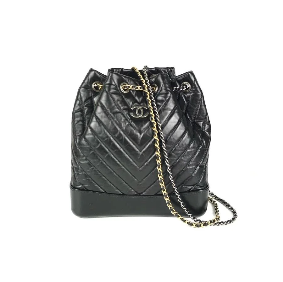 chanel chevron backpack