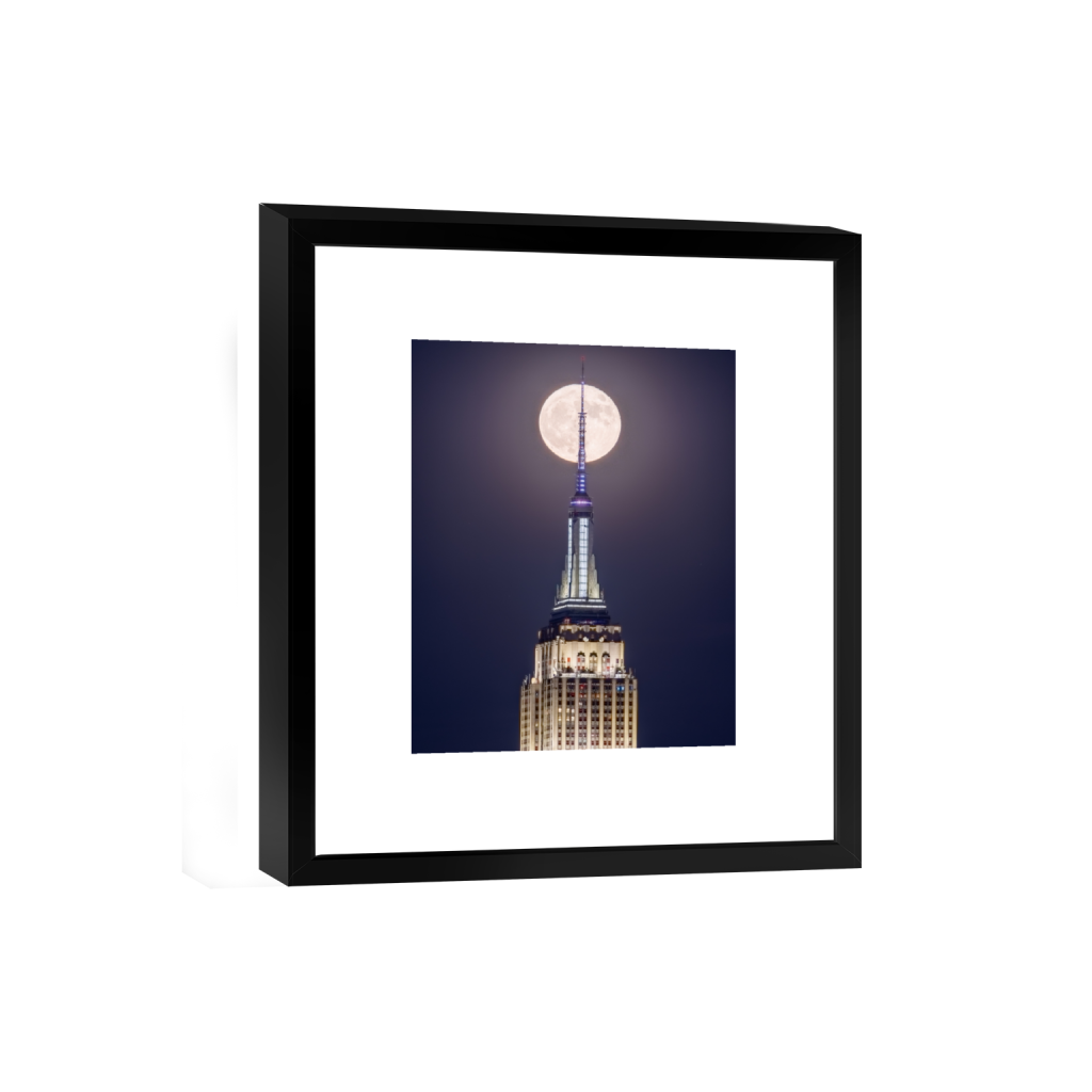 Empire State Building Strawberry Moon — Jon Sadrgilany