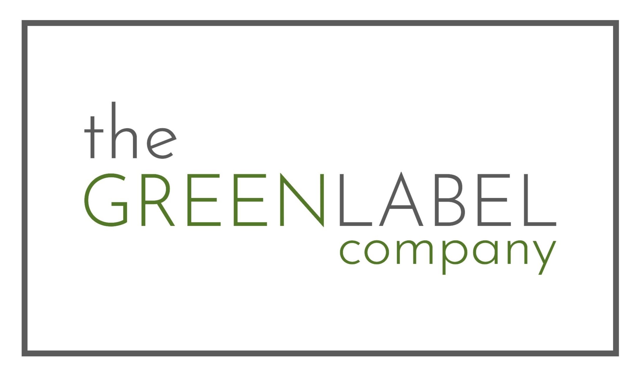 the GREEN LABEL company