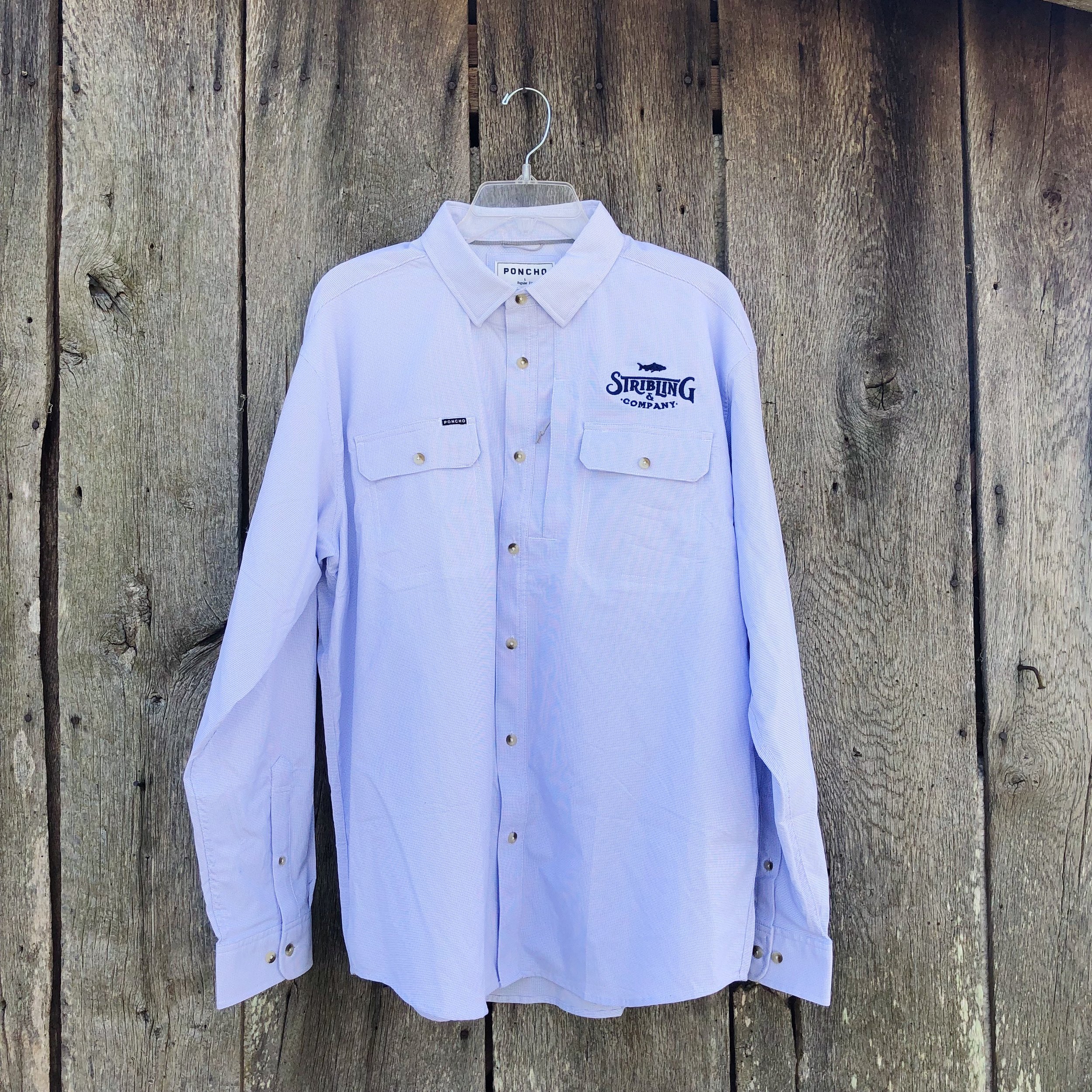 Stribling & Co Poncho Button Down Fishing Shirt — Stribling & Co.