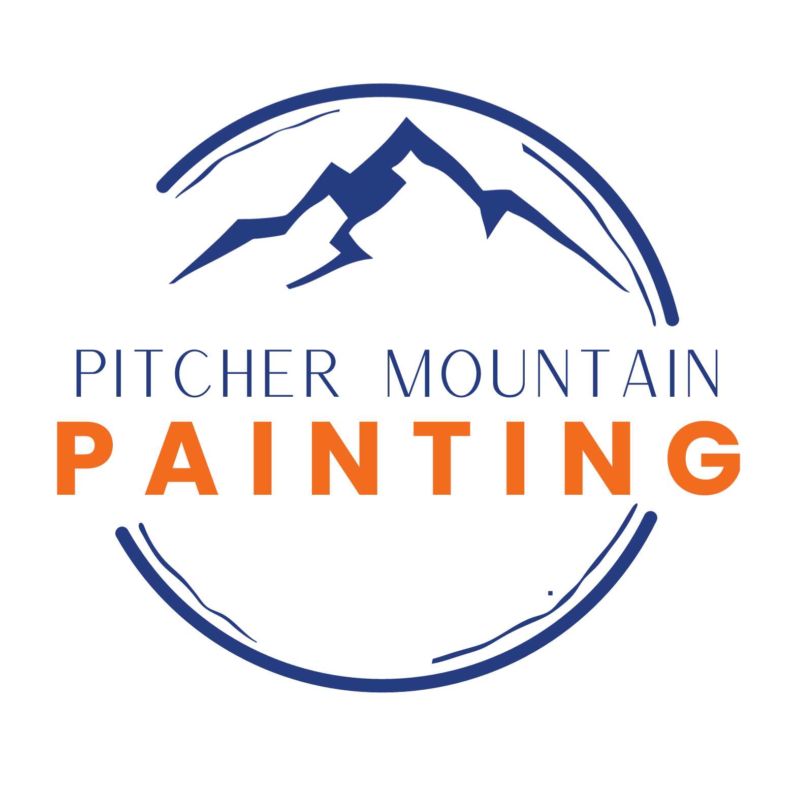 Pitcher Mountain Painting