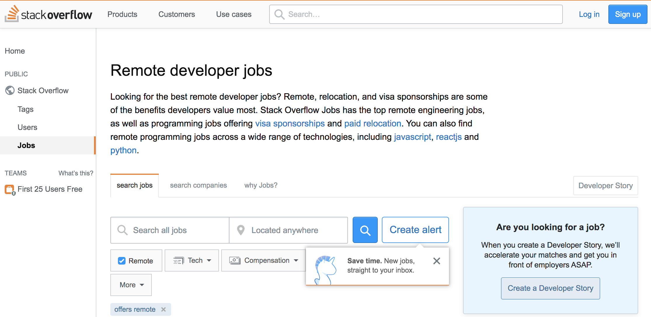 堆栈溢出开发人员Jobs.png