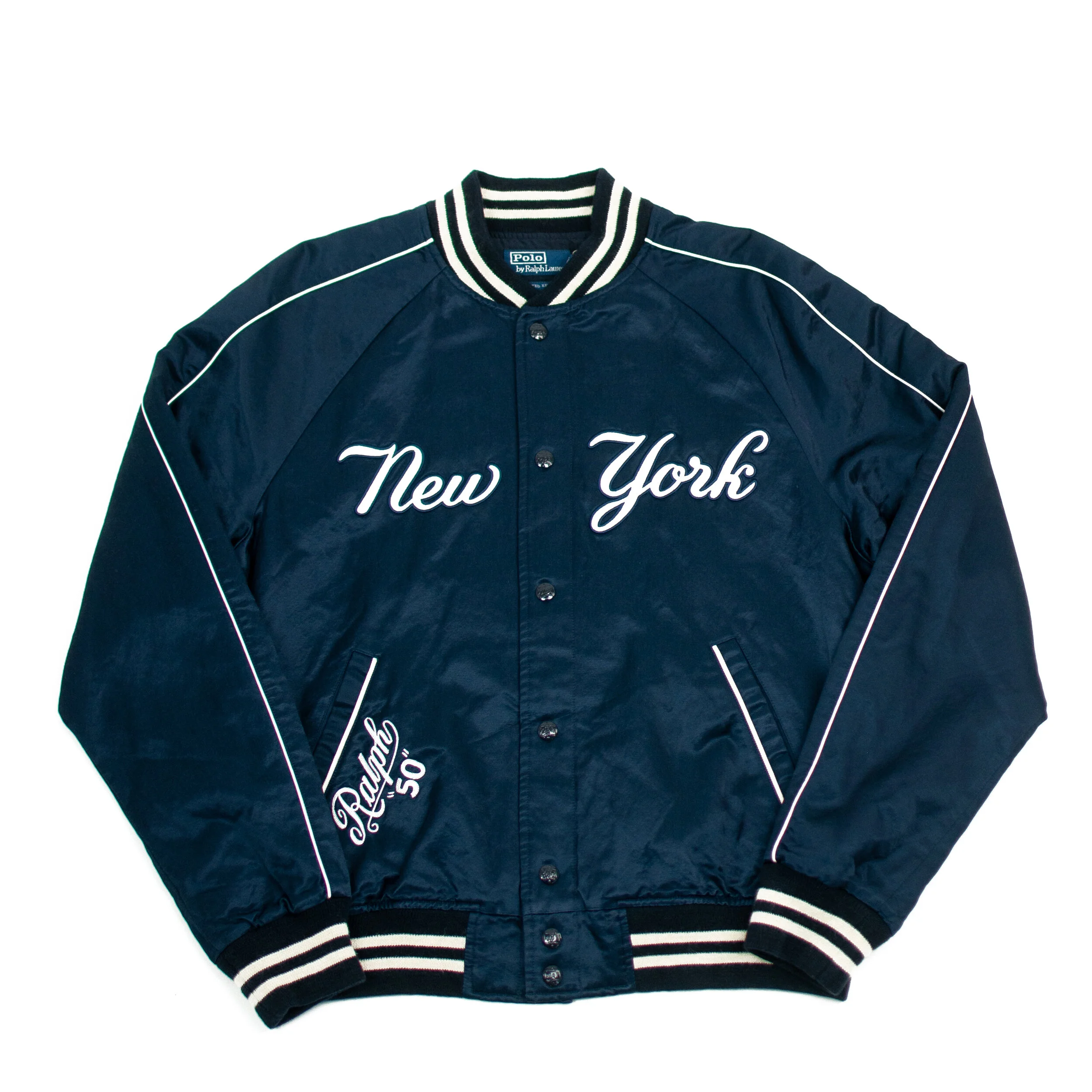 ralph lauren yankees jacket green