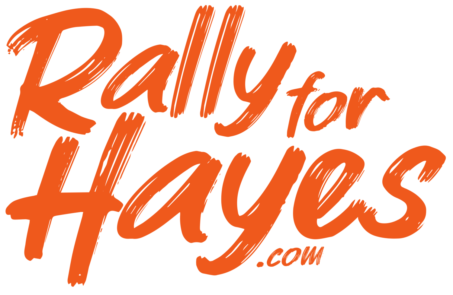 Rally for Hayes
