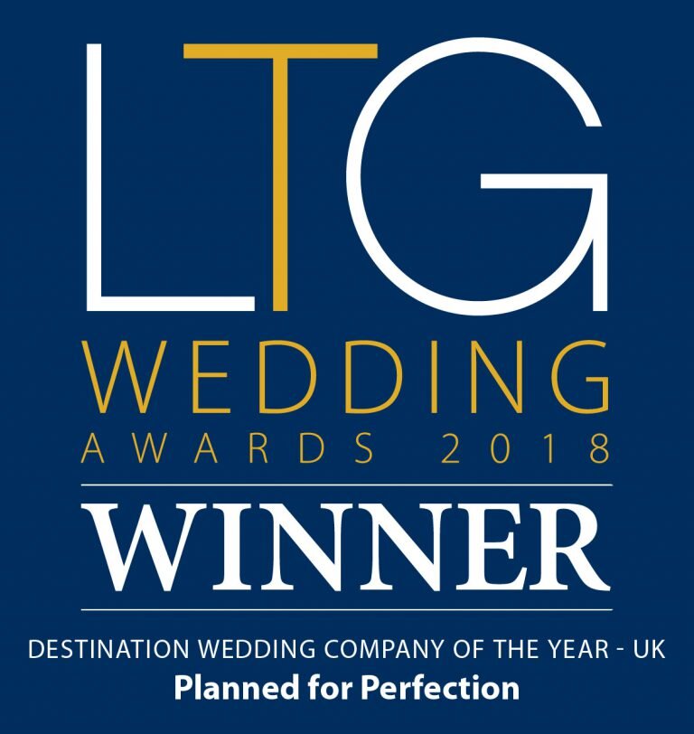 LTG 婚礼Awards 2018 Winner - Destination Company of the Year - UK