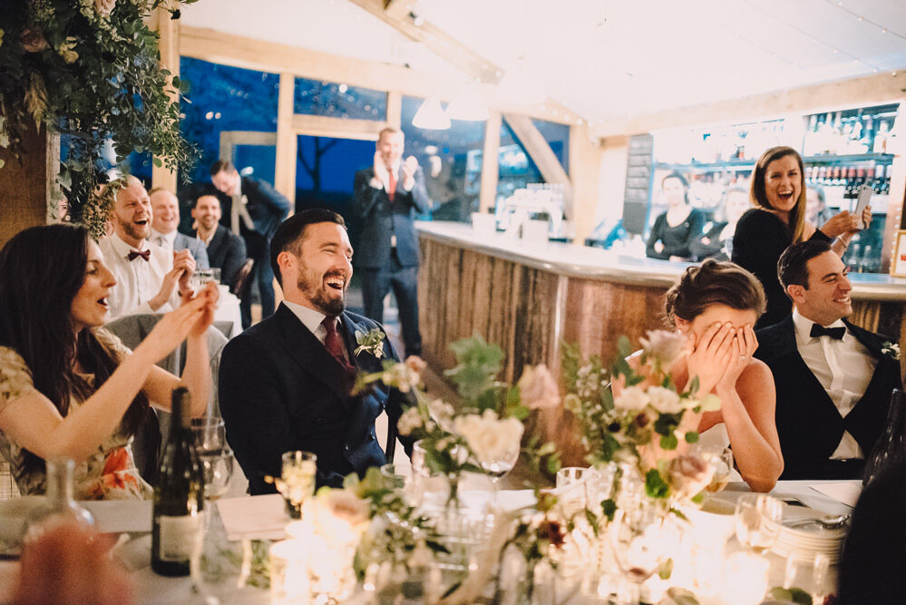 婚礼reception in marquee