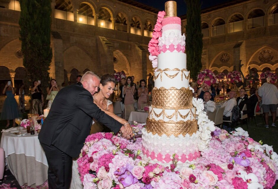 婚礼cake - luxury wedding in 西班牙