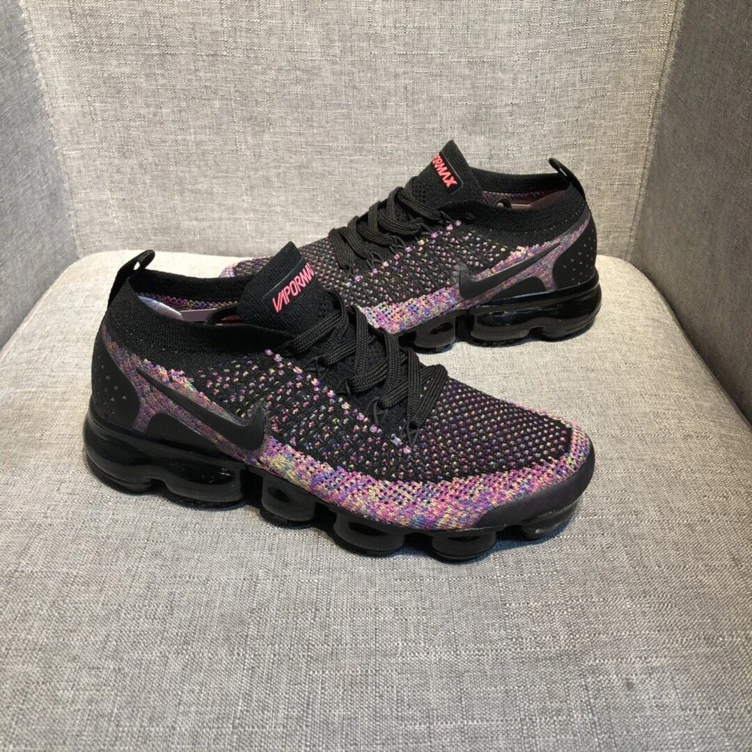 nike vapormax multicolor black