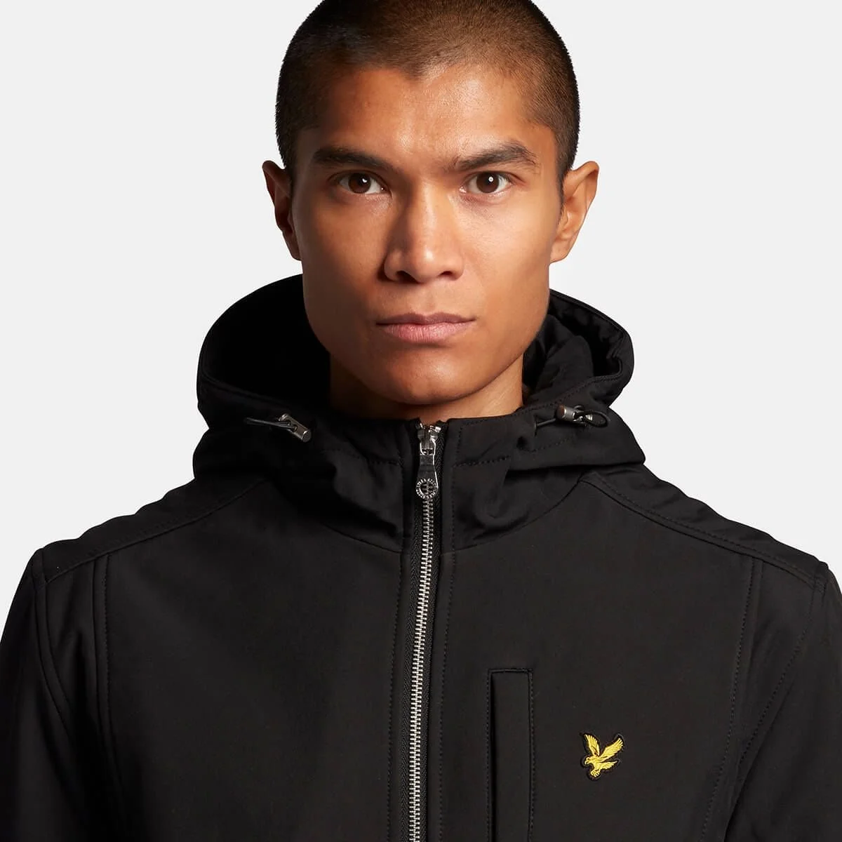LYLE \u0026 SCOTT SoftShell Hooded Jacket 