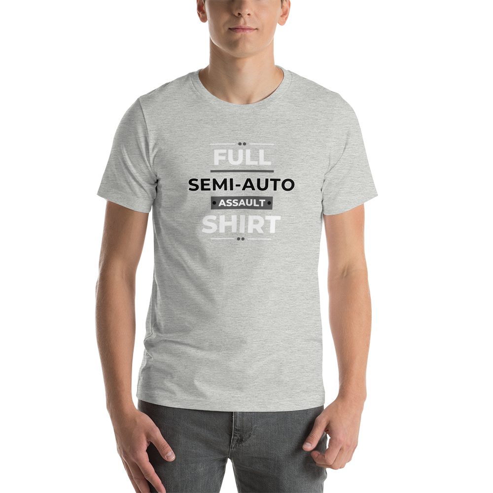 Full Semi-Auto Assault Shirt (BW) — Liberty Doll
