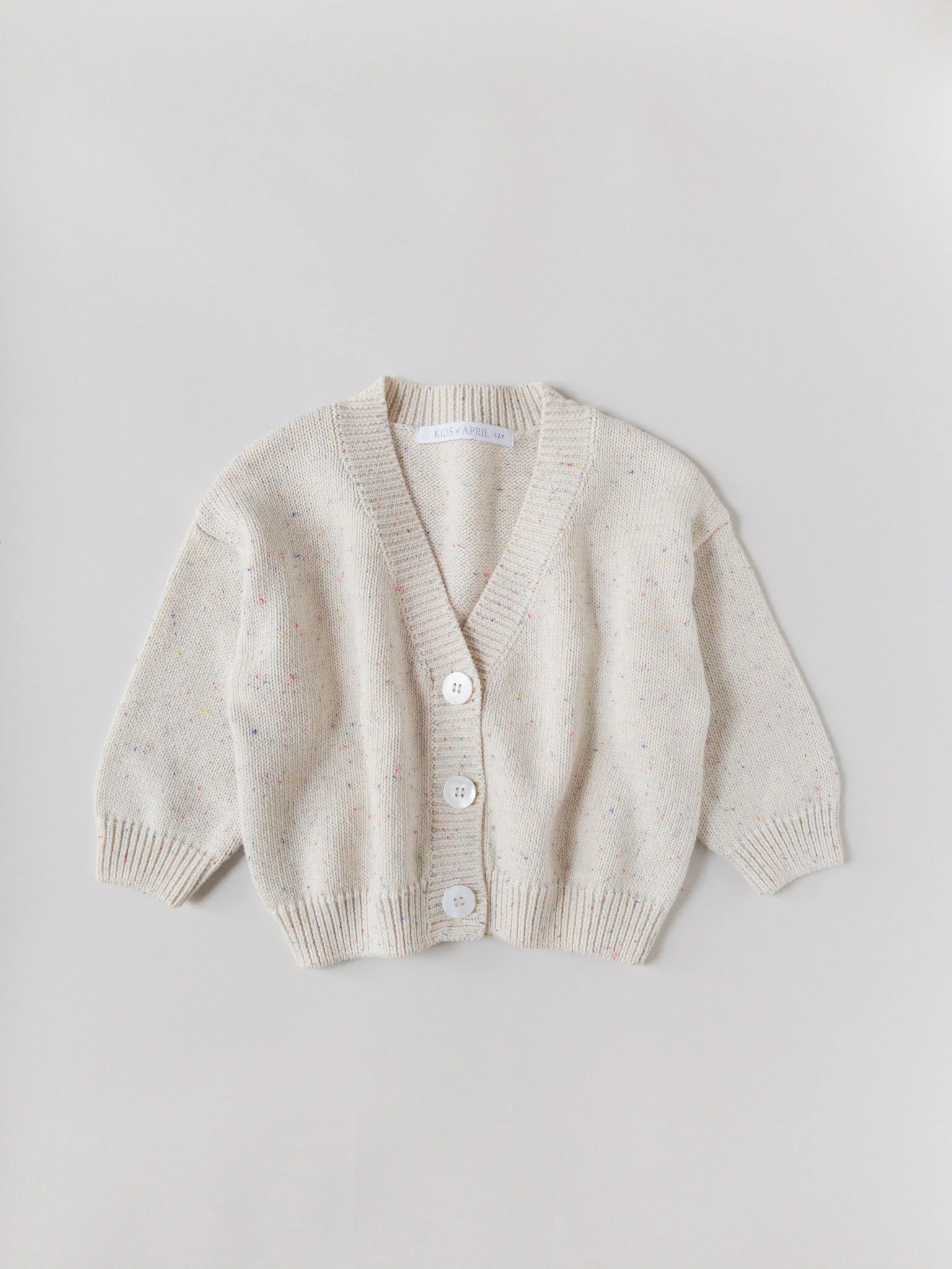 kids rainbow cardigan