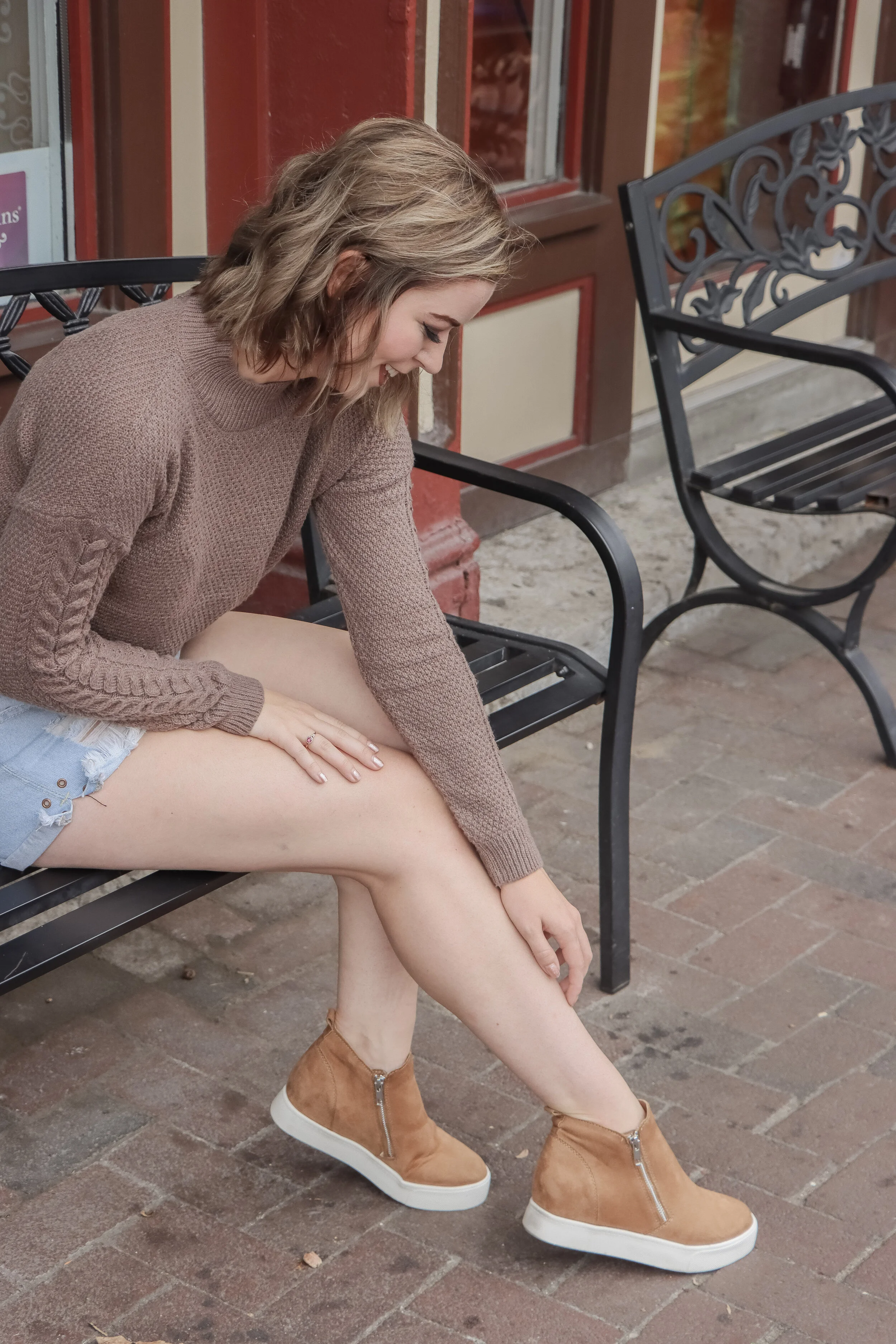 charlotte wedge sneaker