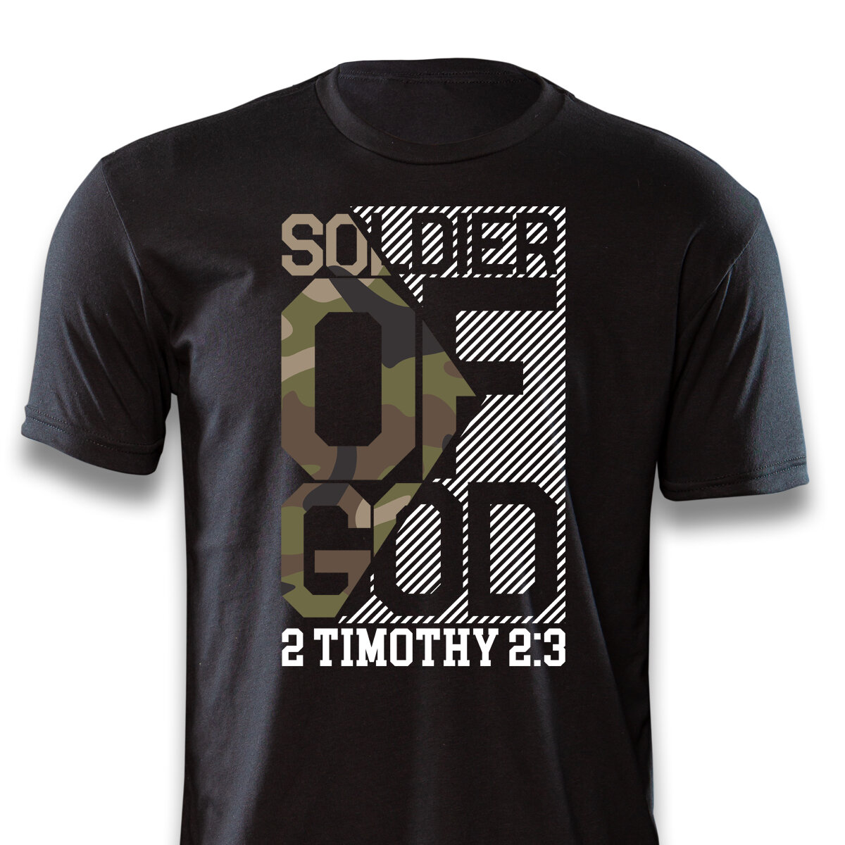 Tram At dawn in case RMN Events | Soldier of God T-Shirt