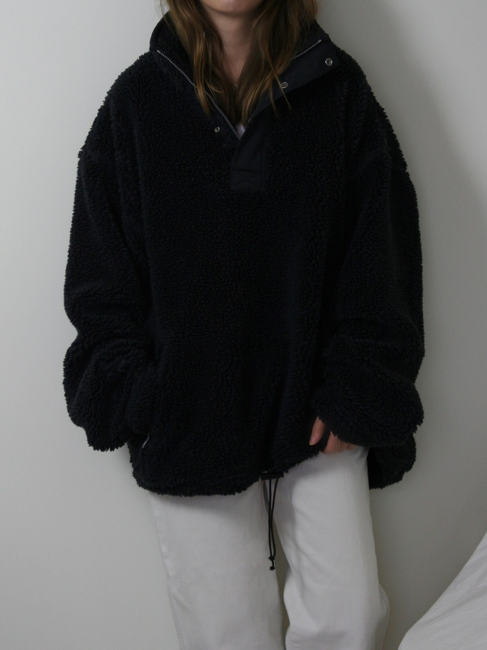 vintage fleece pullover