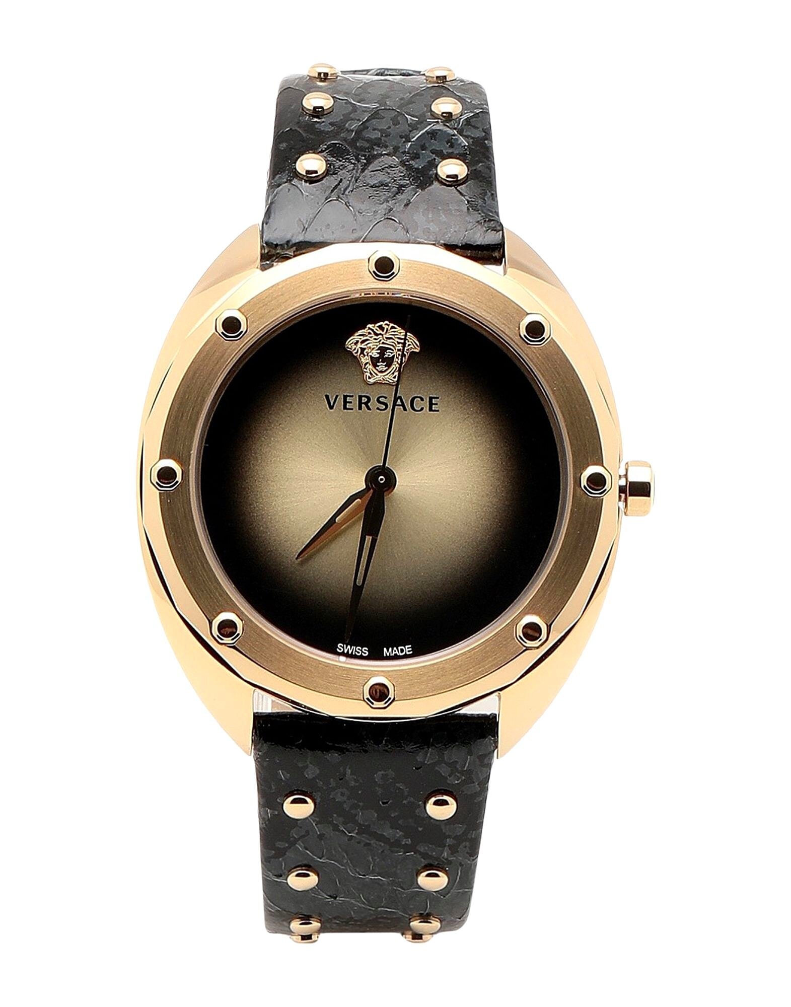 Versace Shadov Champagne Dial Watch 